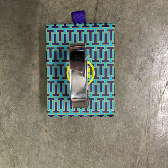 Tory Burch Silver Fitbit Holder Bracelet - Picture 2 of 5